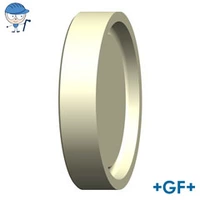 PP-H pipe end cap S8.3/SDR17.6 with 16 Bar pressure rating.