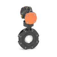 Butterfly valve 565L PVDF/PA-GF DA