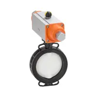 Butterfly valve 565 FC PVDF
