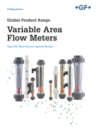 Variable Area Flow Meters