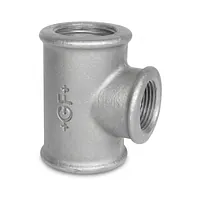 Malleable iron reducing tee