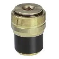 Adaptor Stop-Off d63 mm cu dop din alamă 2 1/2" PE100 SDR11