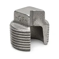 Malleable iron plug
