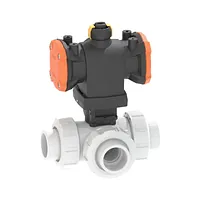 Robinet cu bilă cu 3 căi PVDF tip 543 Pro P DA port L
