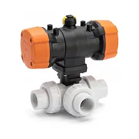 Robinet cu bilă cu 3 căi tip 543 PVDF Pro P