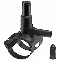Teu bransare monobloc PE100 cu Gaz Stop
