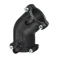PE 100 electrofusion 90-degree elbow, 16 Bar, SDR 11.