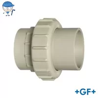 GF+ PP-H Standard Union S8.3/SDR17.6 pipe fitting, 6 Bar.