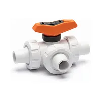 3-Way Ball Valve Type 543 Pro PVDF