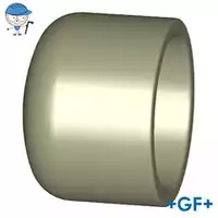 PP-H standard end cap S8.3/SDR17.6 with 16 Bar pressure rating.