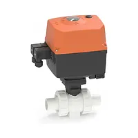 Robinet cu bilă tip 127 100-230V PVDF