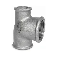 Reducing tee malleable iron