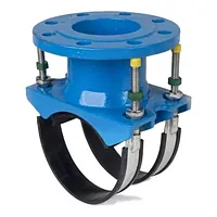 Colier de branșare cu flanșă și bandă inox Blucast PN16