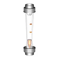 PVC-U variable area flow meter type 335 with magnet, 16 Bar.