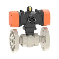Robinet cu bilă PP-H PROGEF 546 Pro flanșe libere FC d75-110