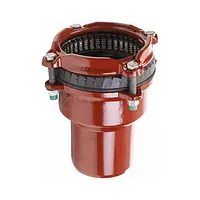 Adaptor redus Waga Multi/Joint 3187 Plus cu ștuț din fontă maro-roșcată cu garnitură și șuruburi