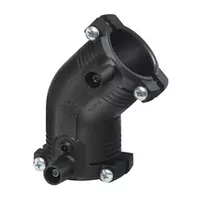PE 100 electrofusion 90-degree elbow, 16 Bar, SDR 11.